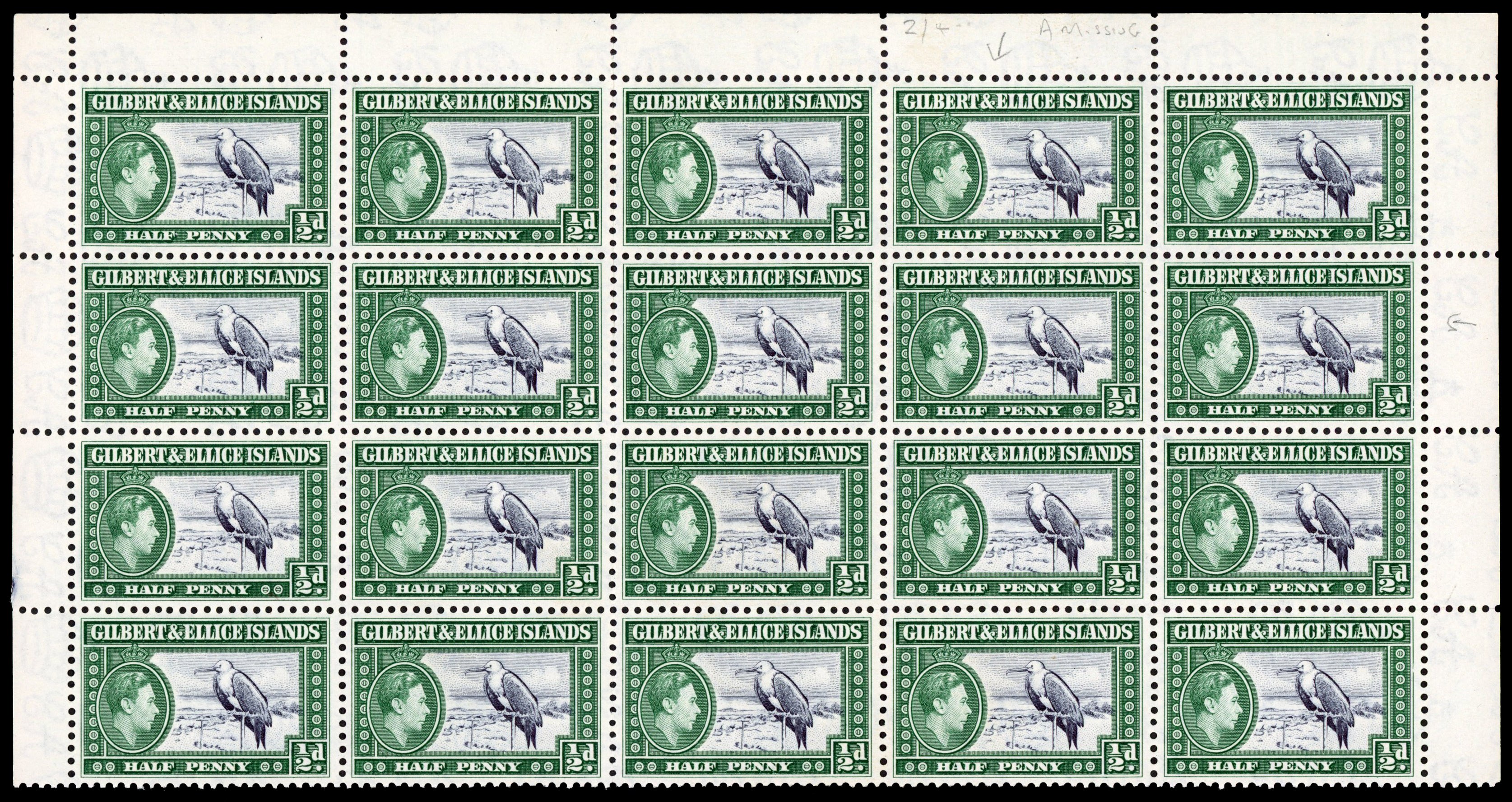 GEI SG 43a block mint