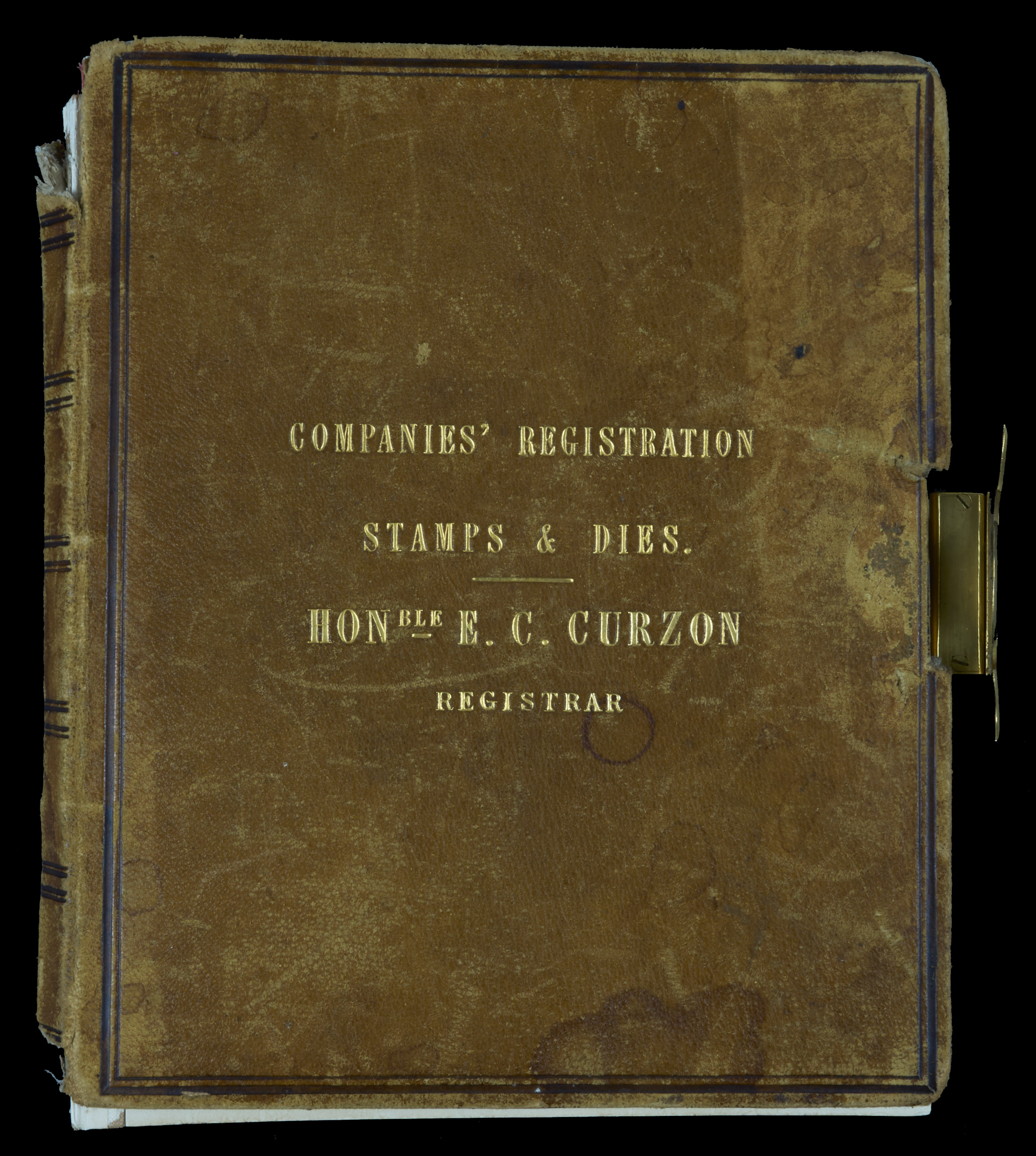 GB Great Britain Companies Registration presentation book die proofs & embossed