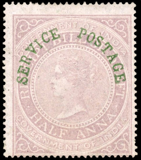 India SG O19 unused