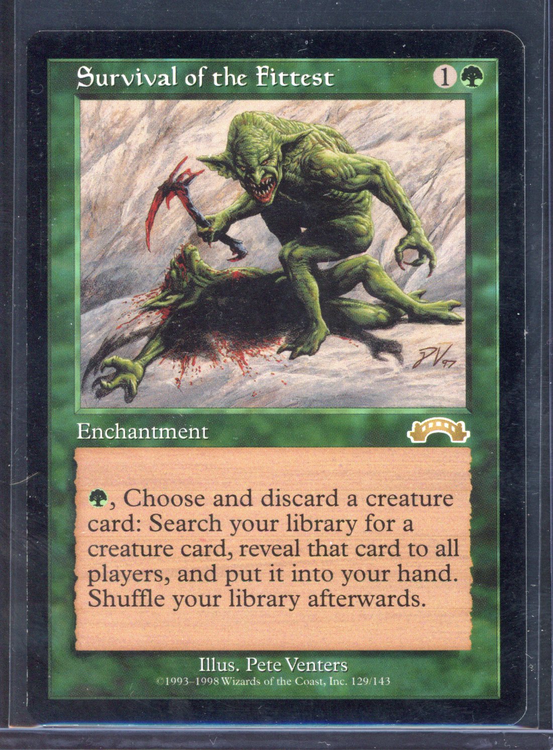 Magic The Gathering - Survival of the Fittest - Exodus - Very Light Play