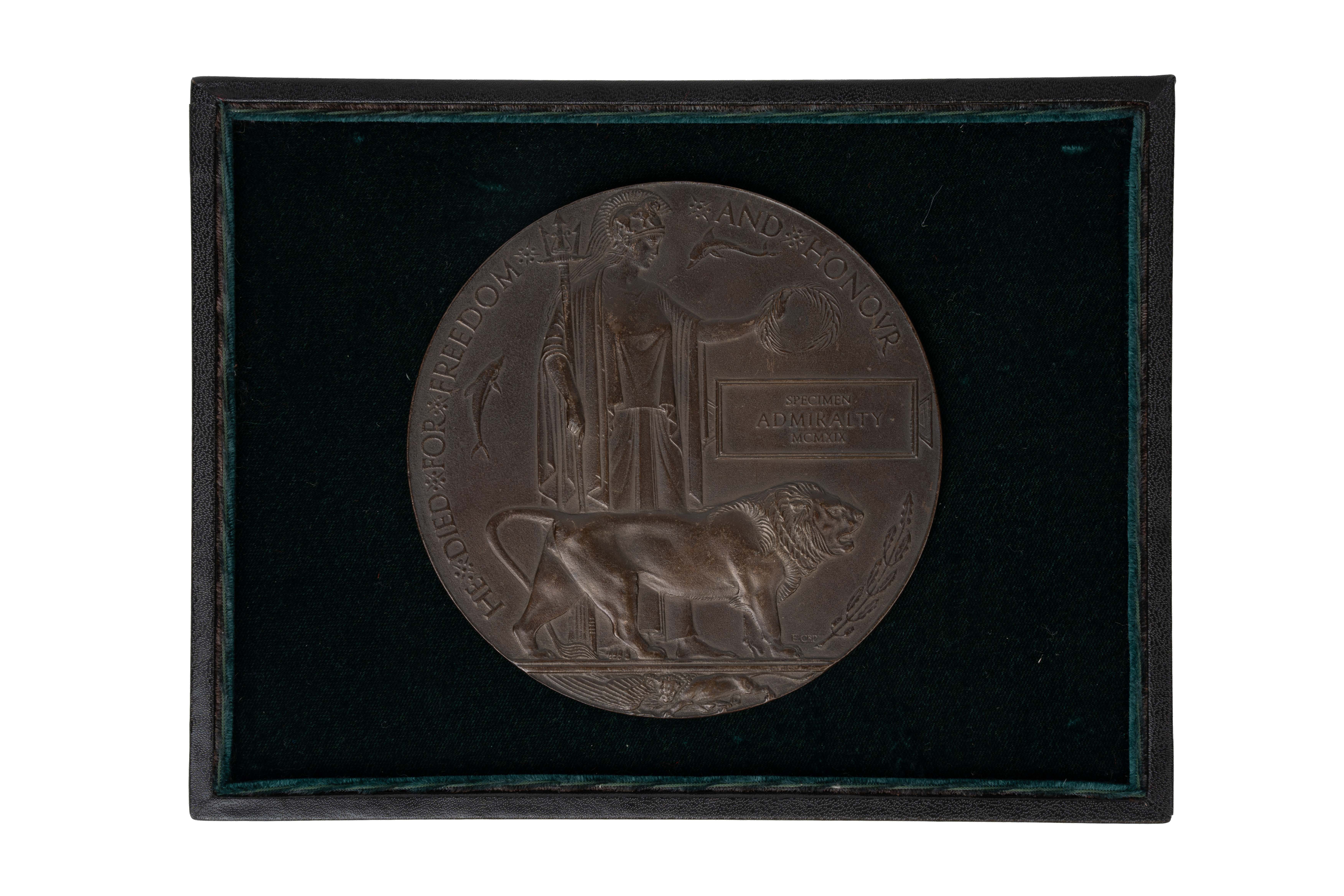 Specimen Memorial Plaque