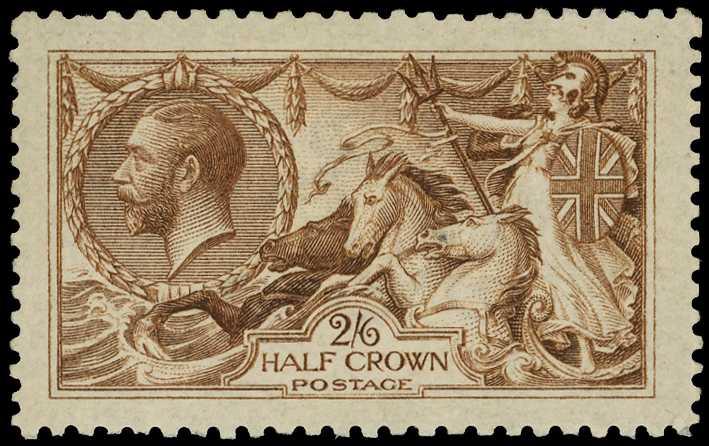 1915 De La Rue 2/6d bright...