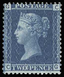 1858 2d Blue Pl.8. Very fine and fresh...