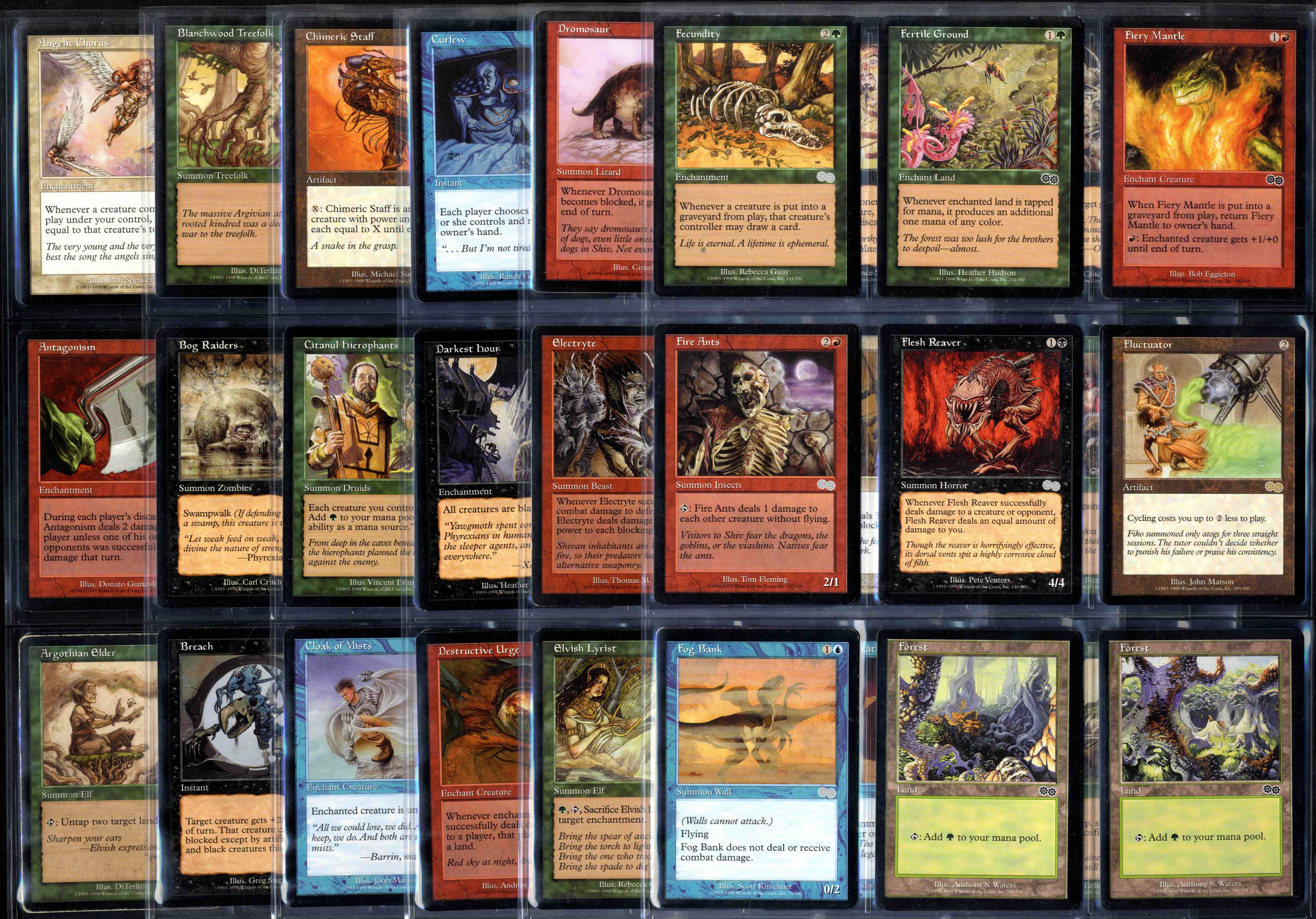 Urza's Saga - Partially Complete Set #353/357