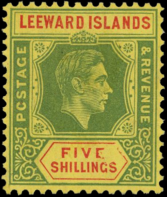 Leeward Islands SG 112ab mint