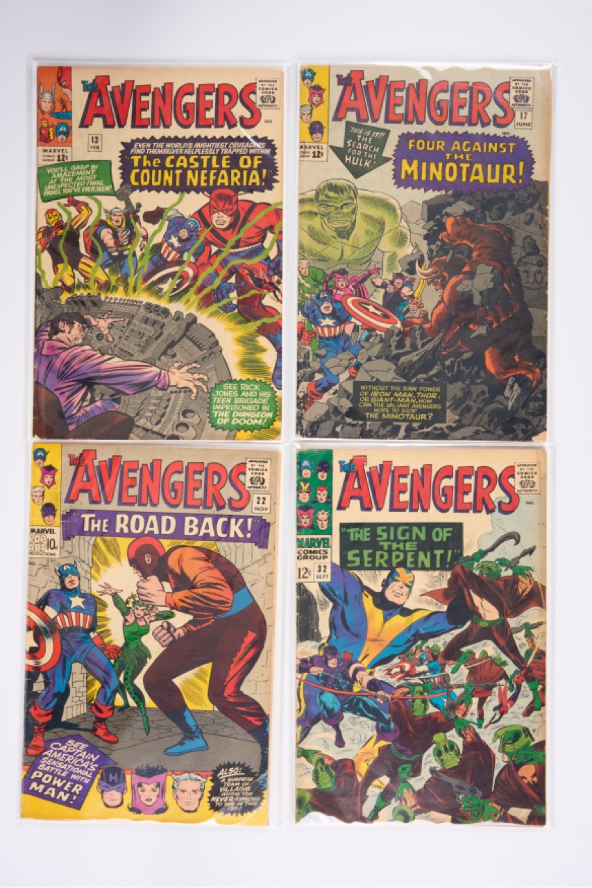 Avengers Key Appearances and Silver Age Comics (Marvel Comics, 1964-69) Bundle of 11