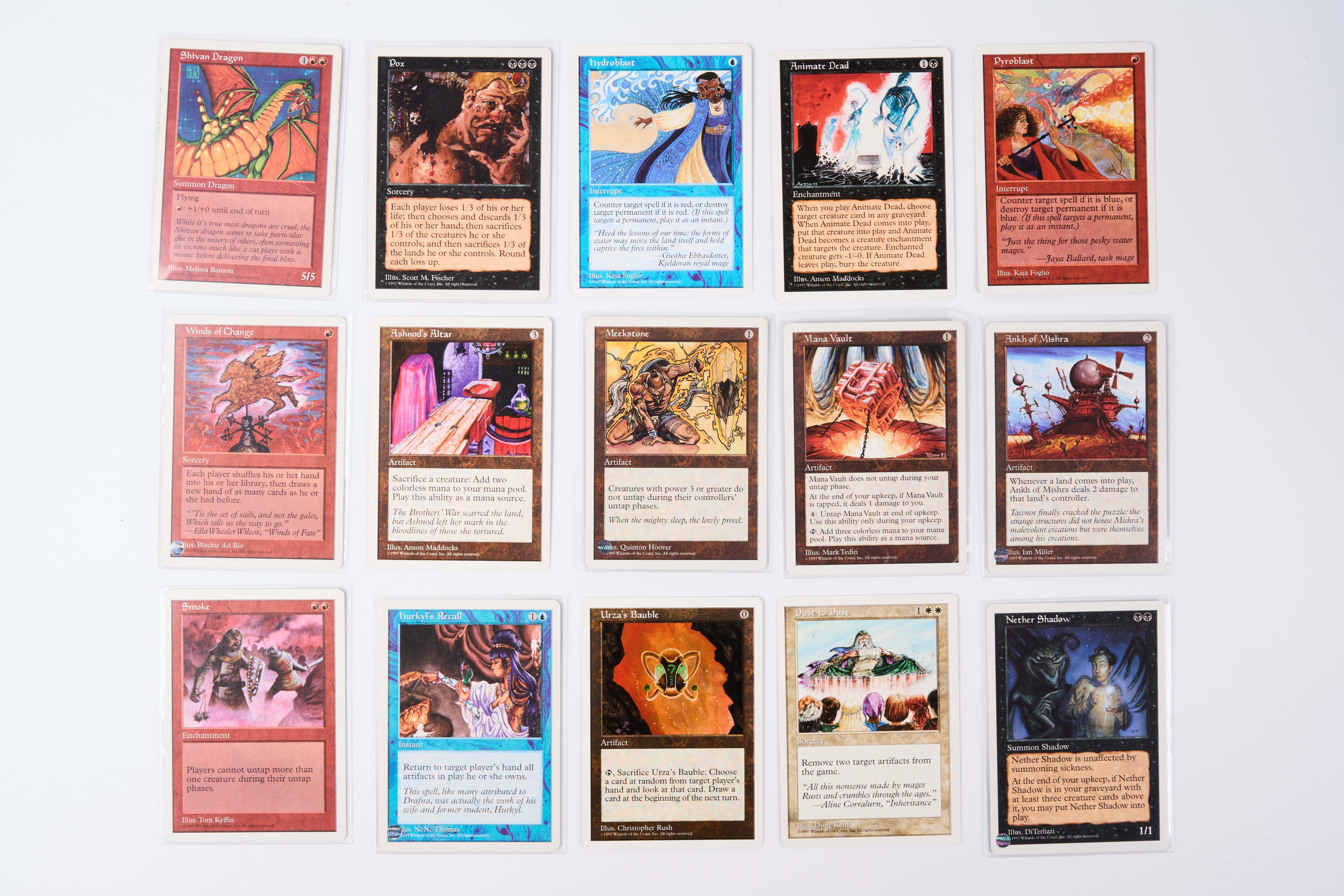 Fifth Edition Partially Completed Set