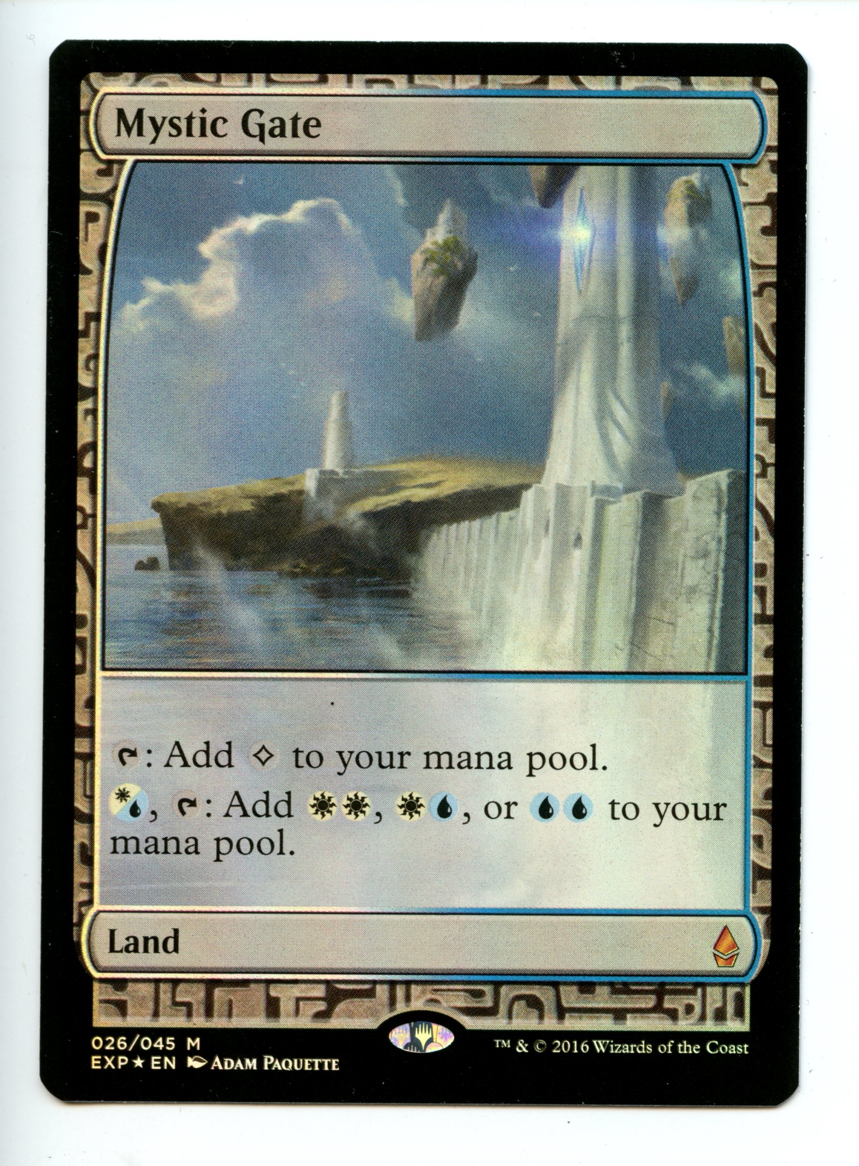 Magic the Gathering - Mystic Gate  - Zendikar Expeditions  - Near Mint