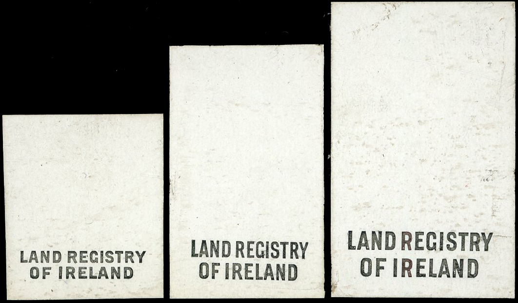 Ireland Land Registry Appropriation Die Proofs