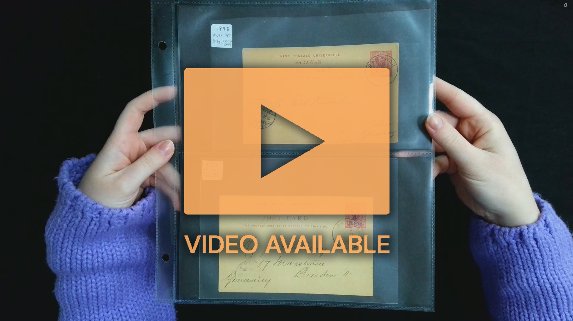 Sarawak Postal History collection