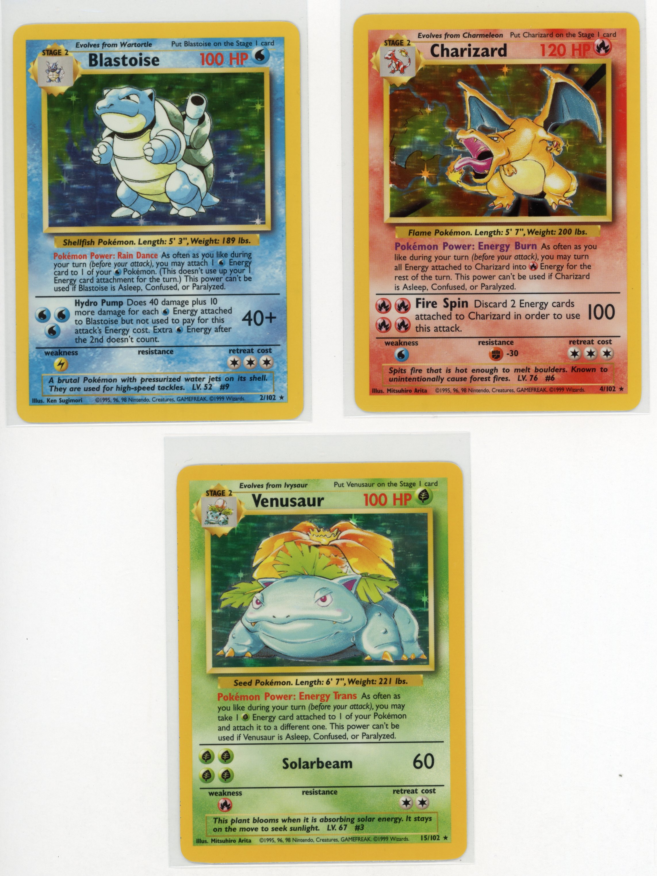 Base Set -  Unlimited & 4th Print - All Holos + Partial Set