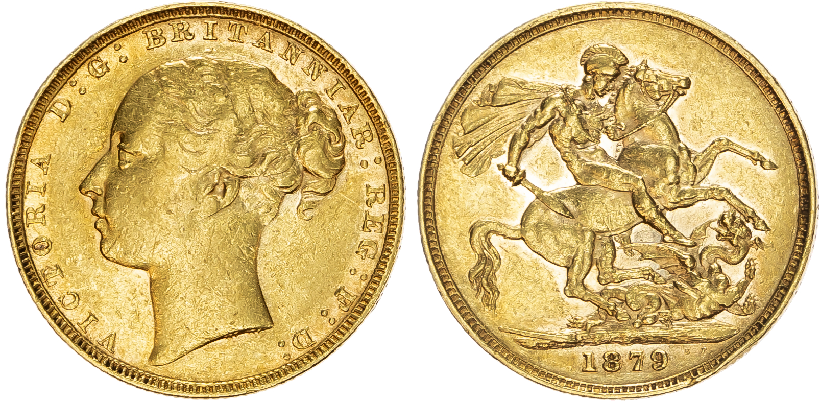 Victoria (1837-1901) Sovereign, 1879, London mint.