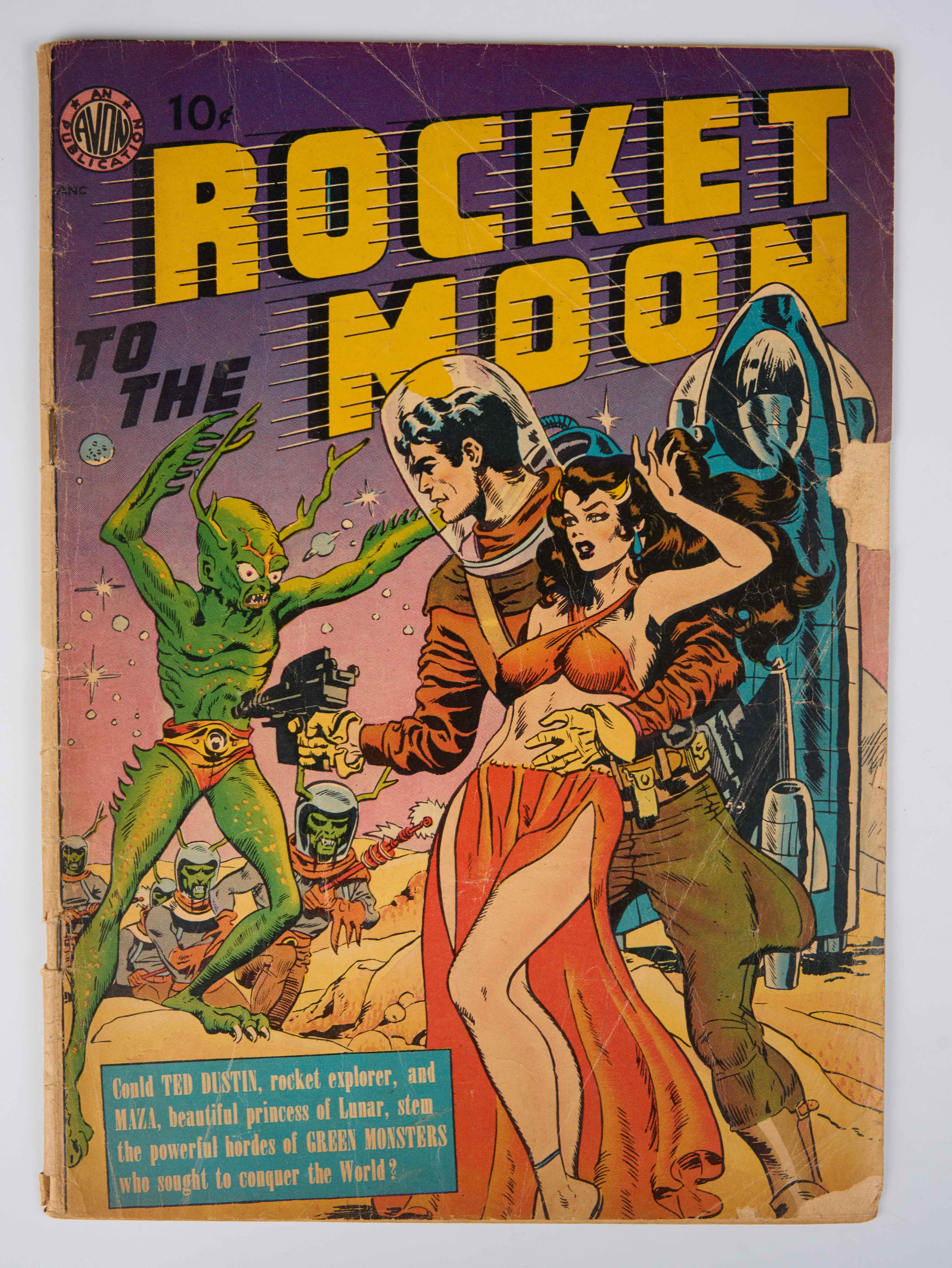 Rocket to the Moon #nn Cover by Joe Orlando (Avon, 1951)