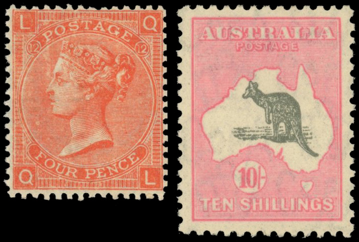 British Commonwealth mint and used collection on stock pages