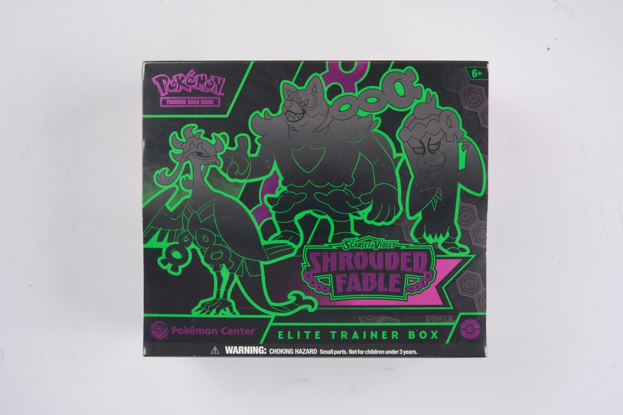 Pokemon Center Shrouded Fable Elite Trainer Box - sealed