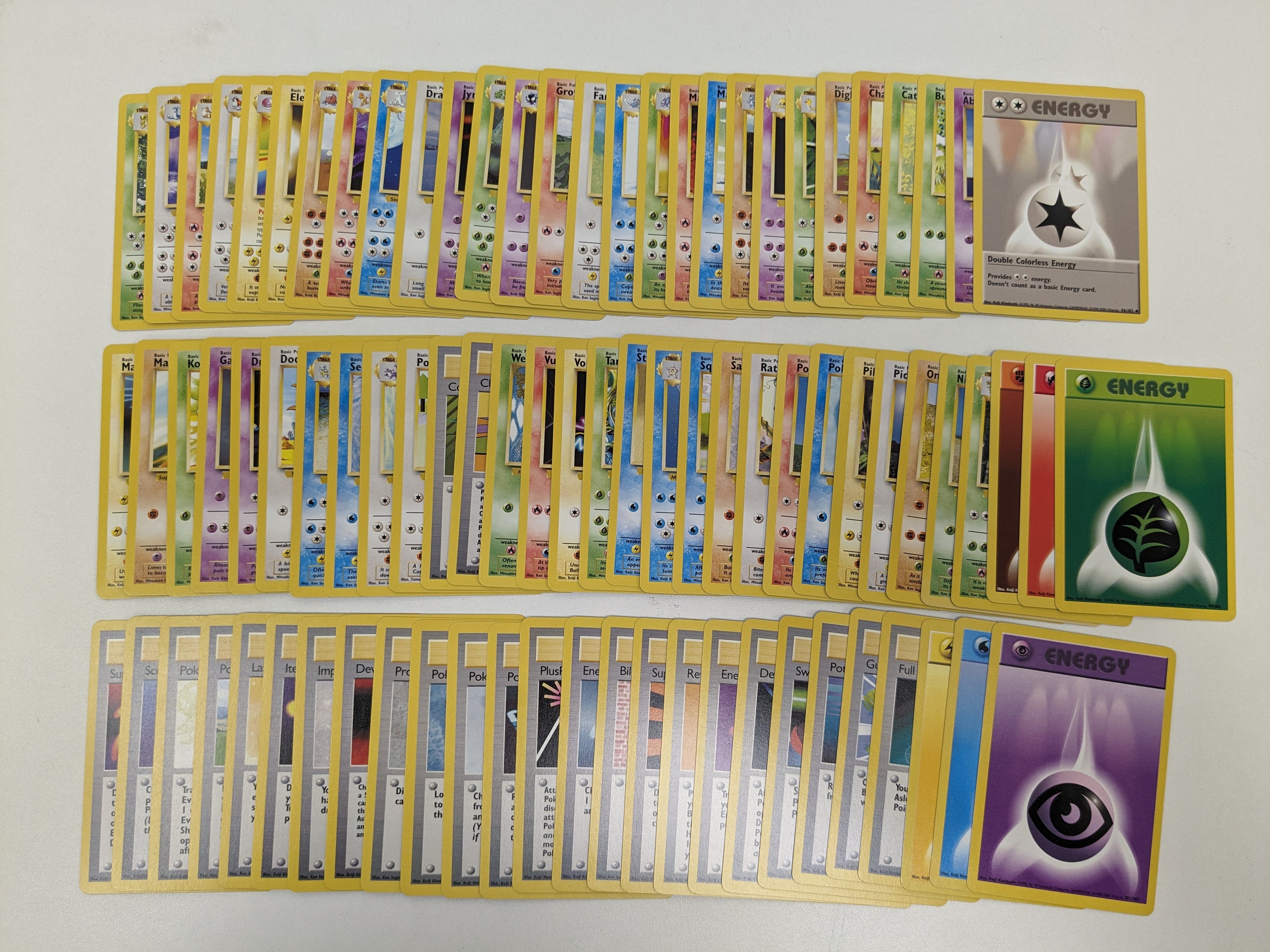 Pokémon TCG - Base Set Collection - 4th Print Unlimited 101/102