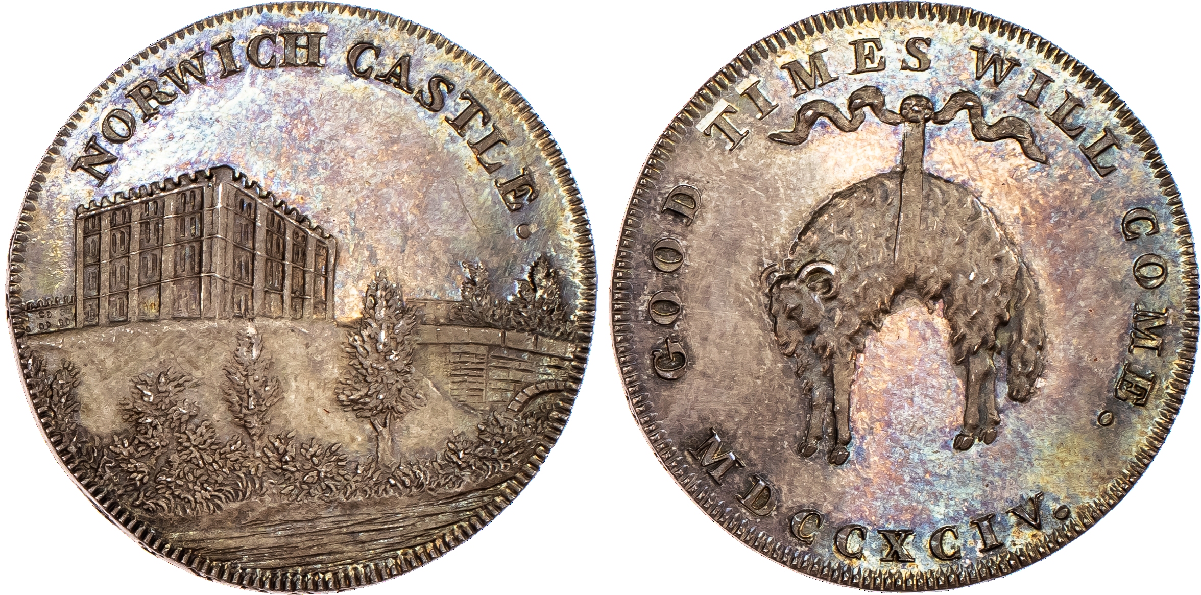 Norwich, Richard Bacon Silver Proof...