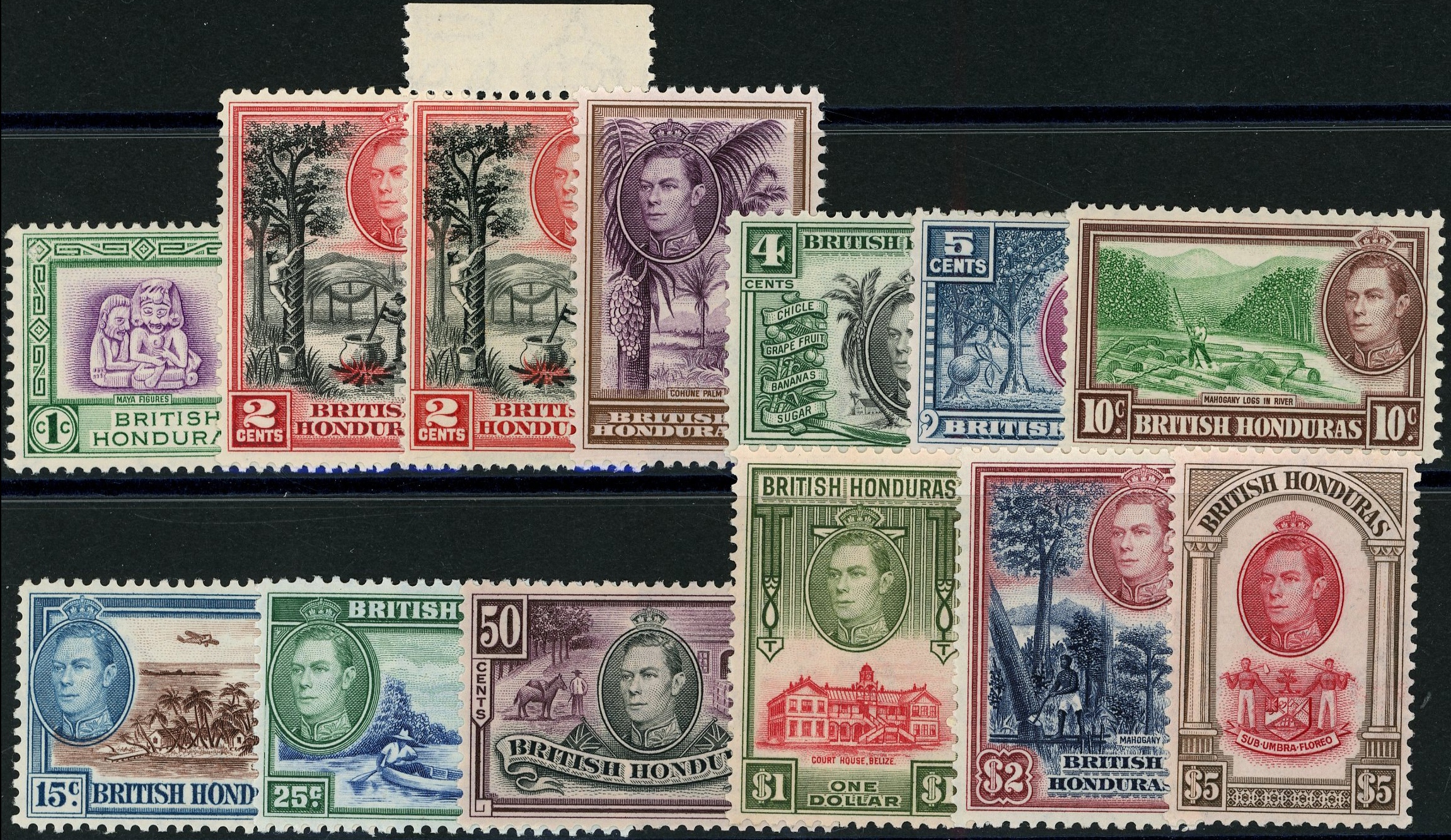 British Honduras SG 150-161...