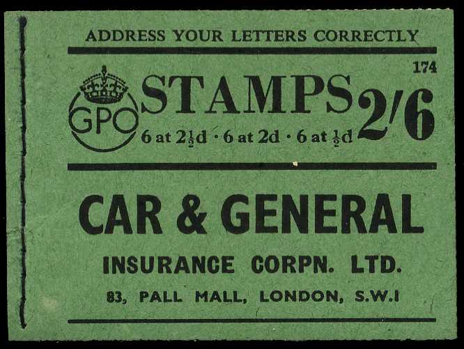 1943 (February) 2/6d booklet (#174), the...