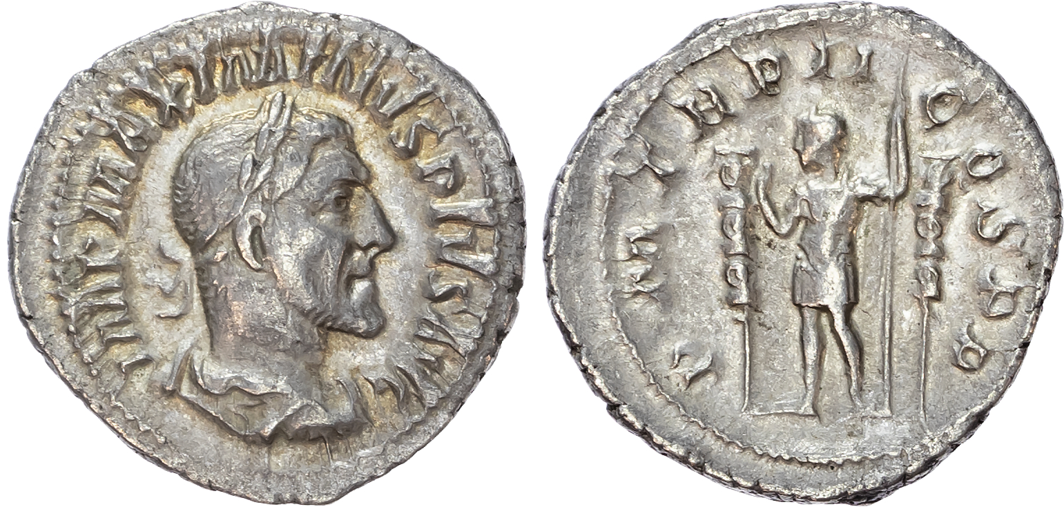 Maximinus Thrax (AD 235-238) AR Denarius, Rome, AD 235, 3.00g. 