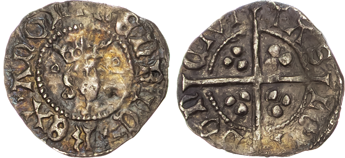 Henry IV (1399‑1413), AR Halfpenny, Light Coinage (1412‑13), London mint.