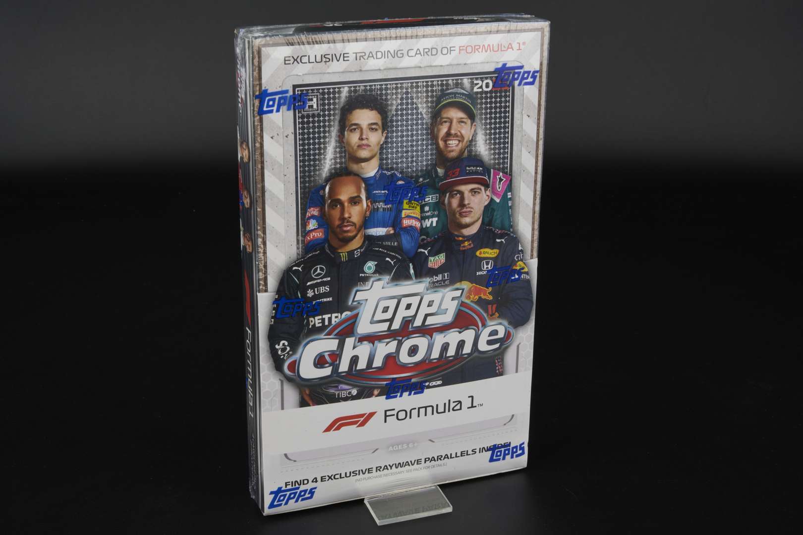Past auction: 2021 Topps Chrome Formula 1 Racing Hobby Lite Sealed