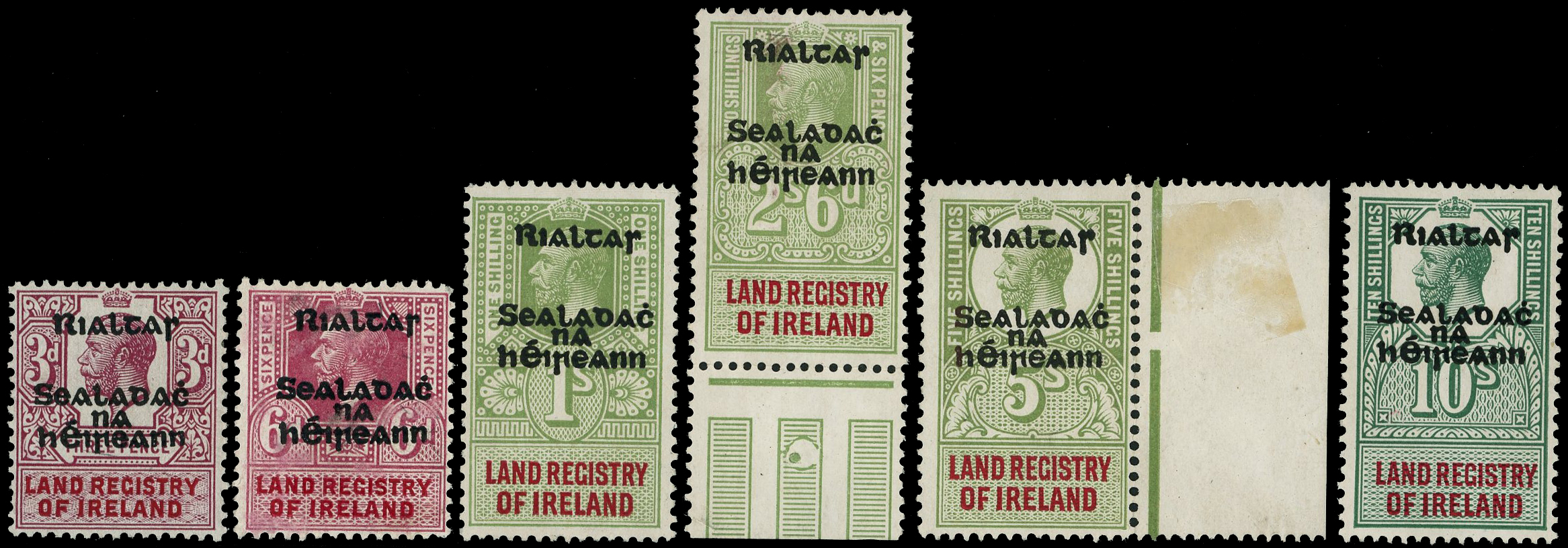 Ireland 'RIALTAS' Land Registry set. 