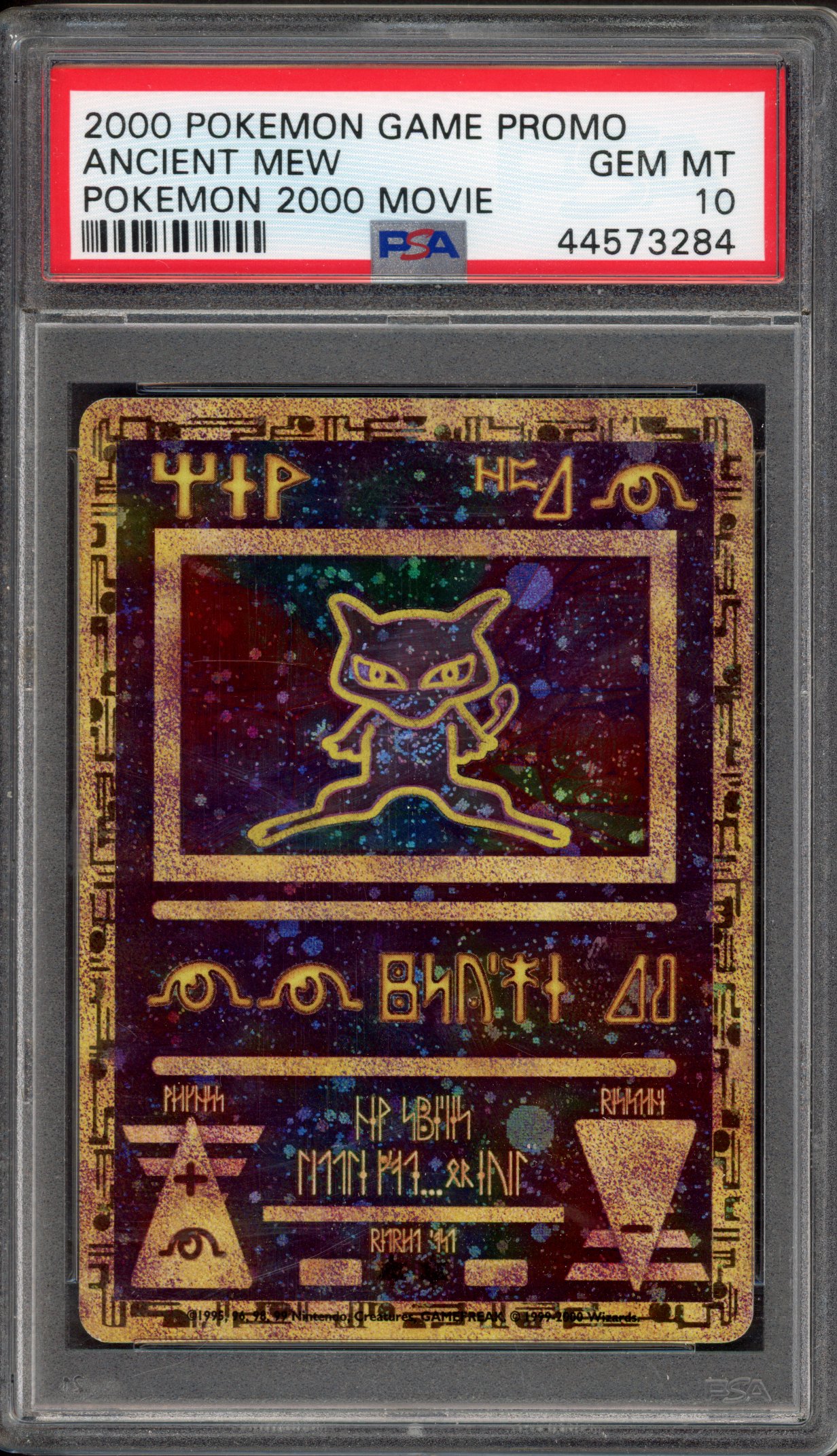 PSA 10 Ancient Mew - Pokemon 2000 Movie - 2000