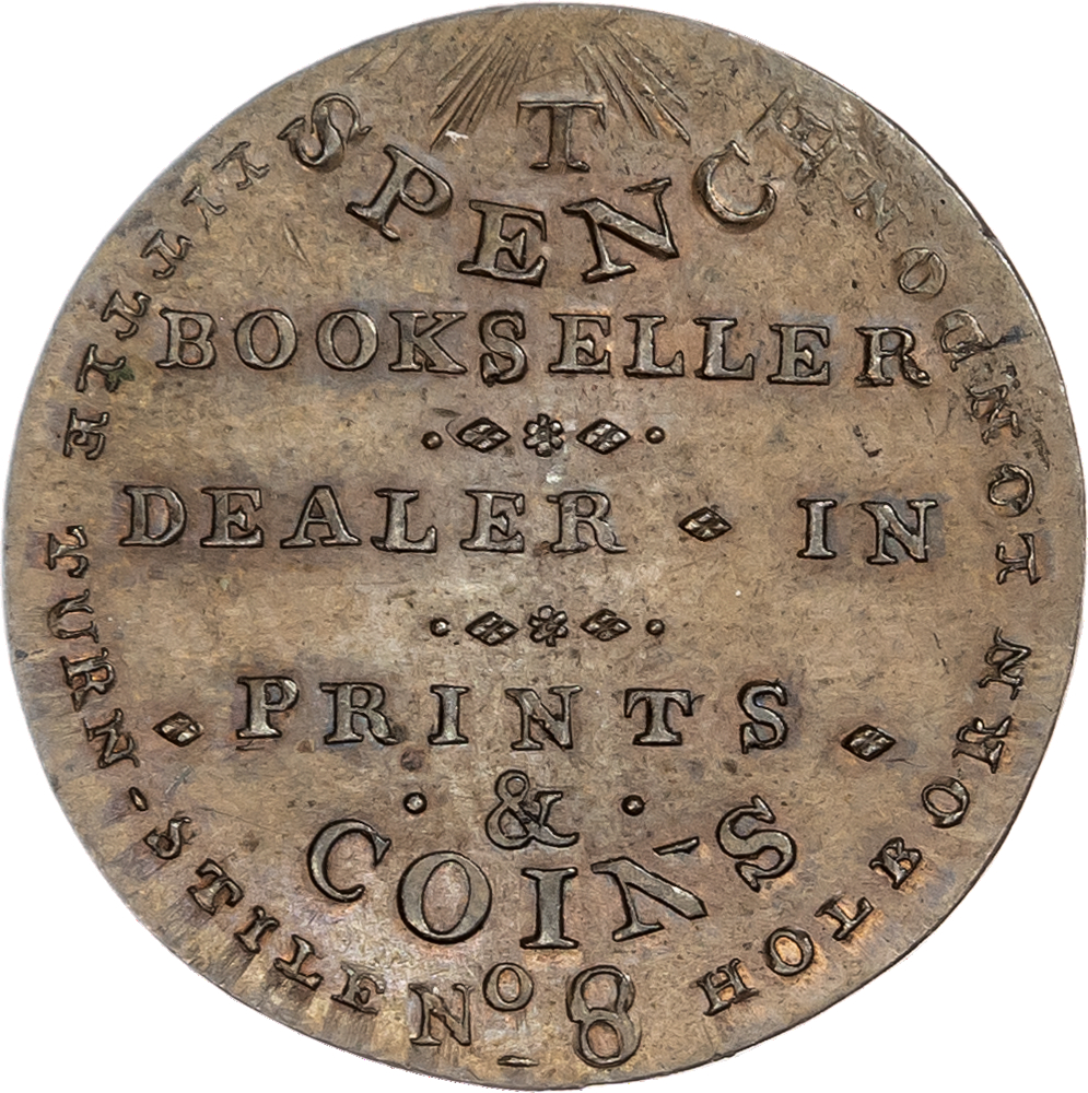 London - Holborn, Thomas Spence Halfpenny undated