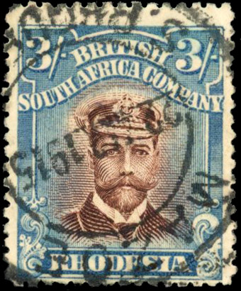 Rhodesia 3/- SG 250 used