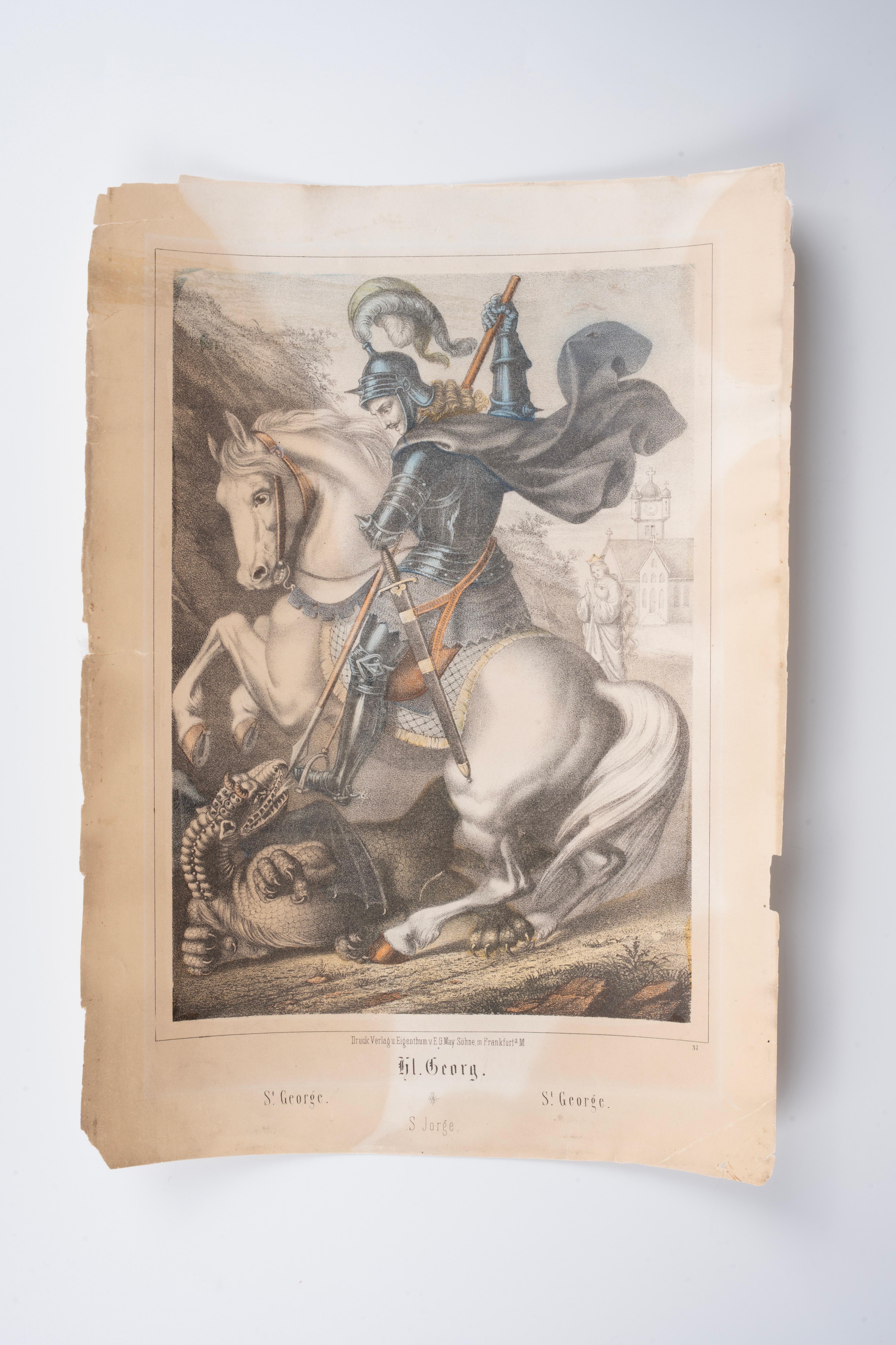 † Large collection of six artworks 