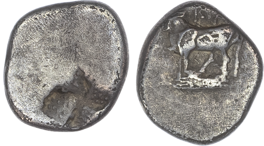 Bithynia, Kalchedon (c. 340-320 BC) AR Half Siglos, 2.42g. 