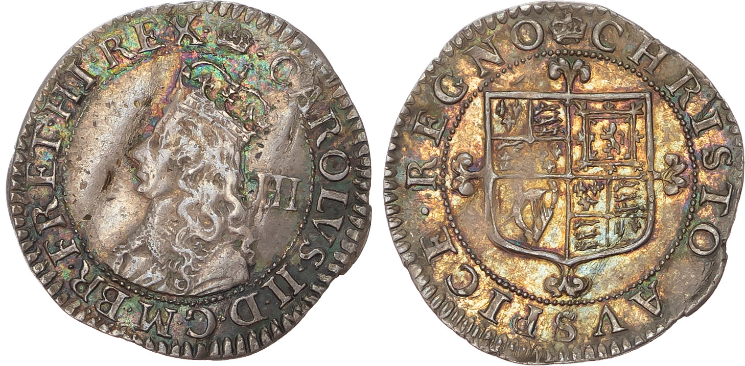 Charles II (1660-1685), AR Threepence, Halfgroat, and Penny. [3]