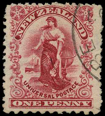 1906 1d rose-carmine from new Royle plates...