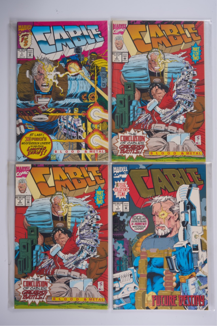 Cable Volume 1 (Marvel Comics, 1992-97) Bundle of 43