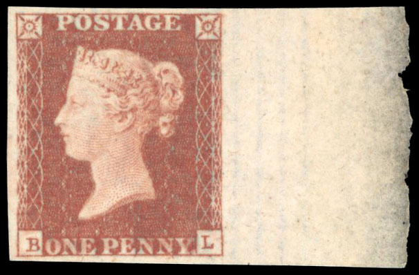 GB 1841 1d red Die I Plate 106 BL imprimatur SG 8