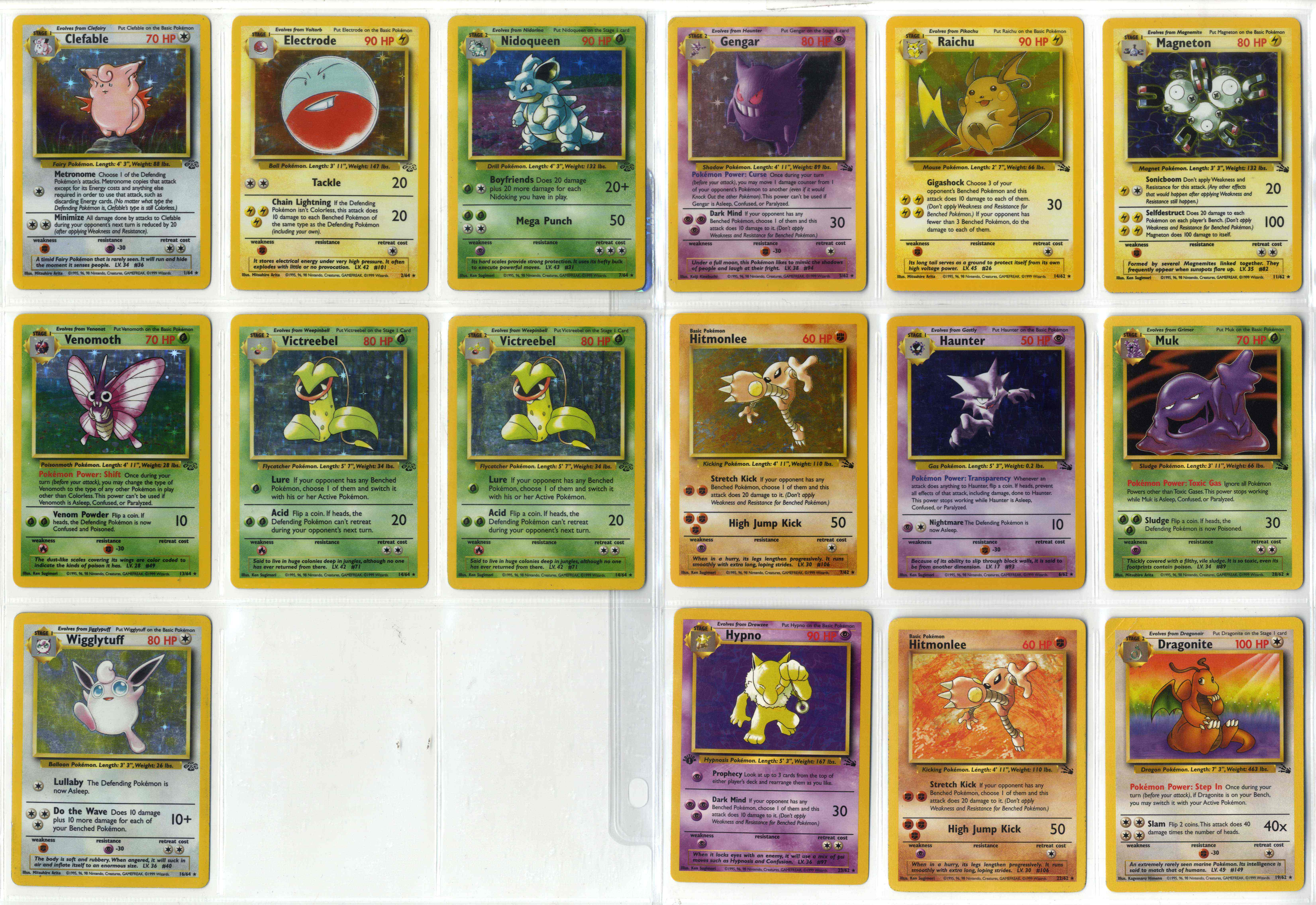 Jungle // Fossil // Team Rocket // Black Star Promo Collection