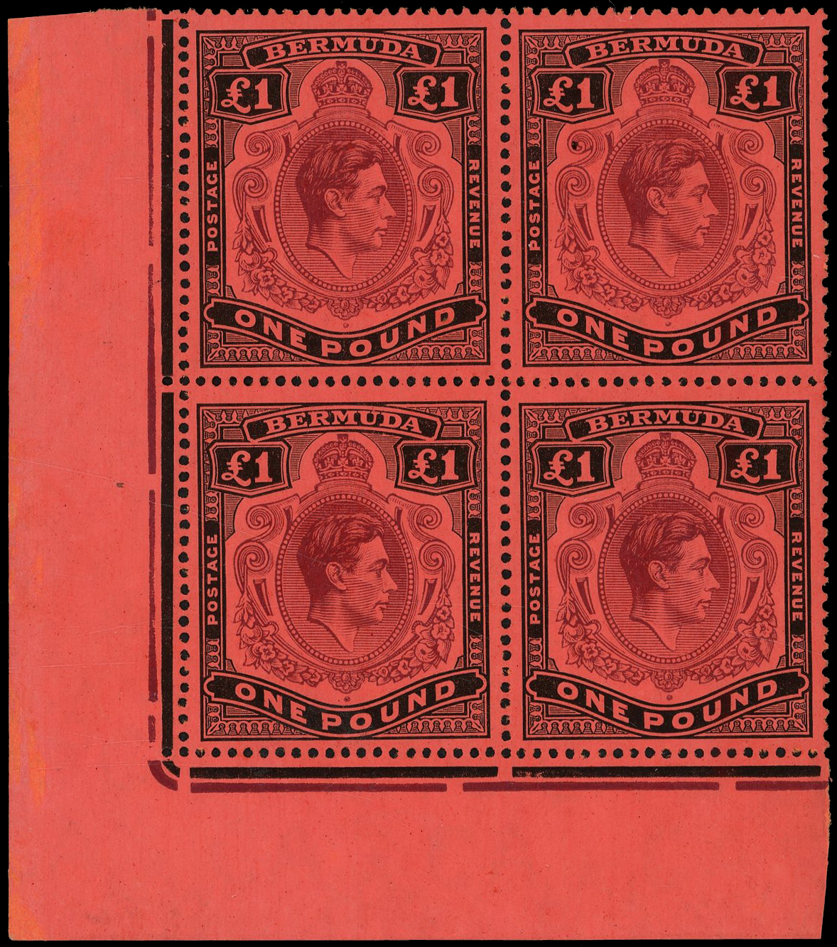 Bermuda SG 121 block mint