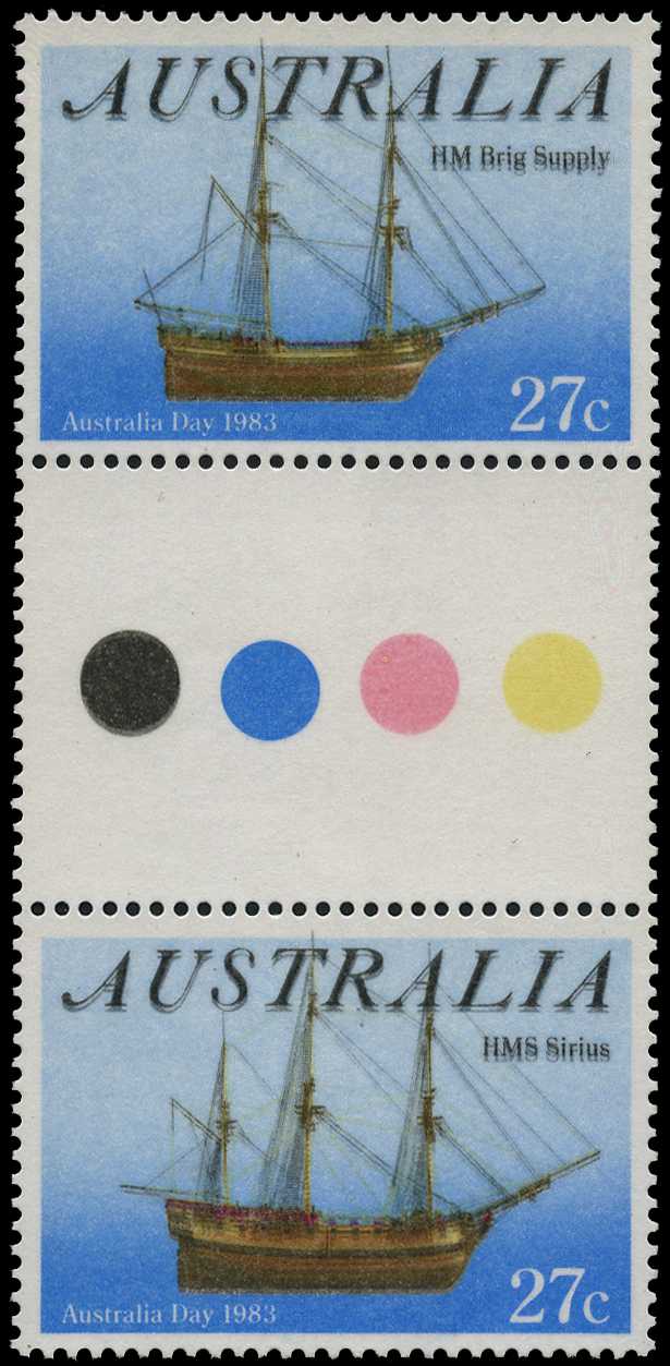 1983 Australia Day 27ct 'HMS Brig Supply &...