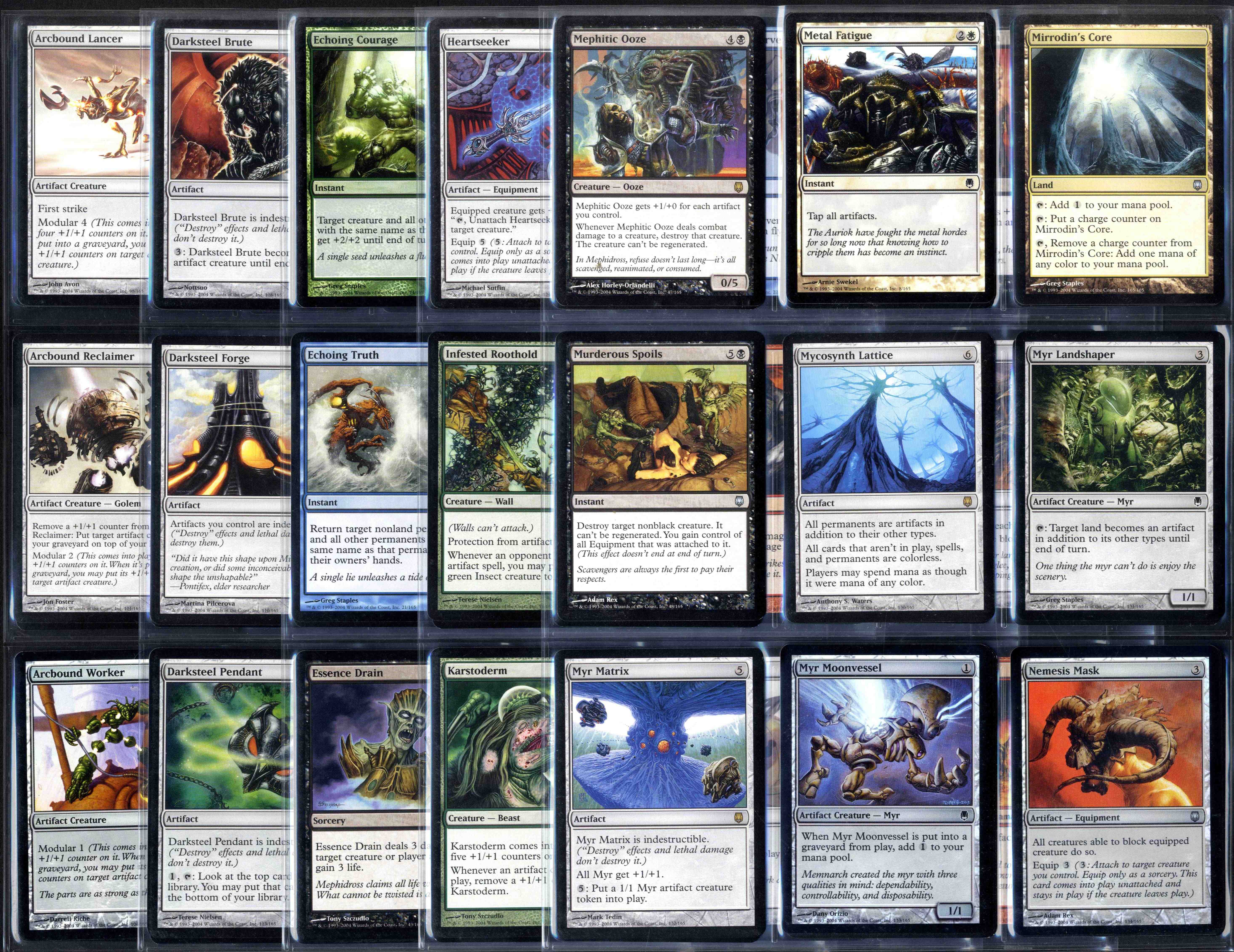 Darksteel - Complete Set + Foils