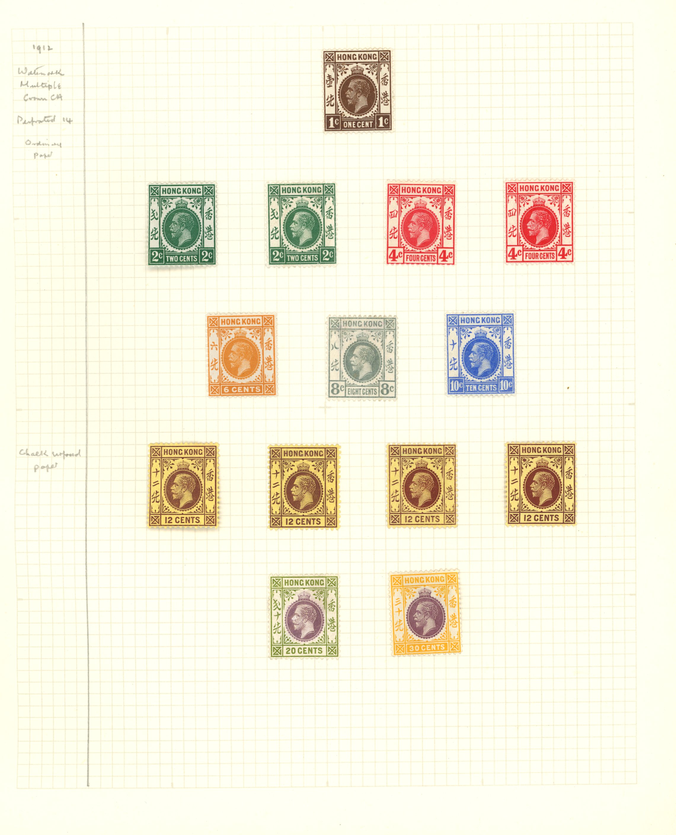 1910-1962 mint collection mounted on...