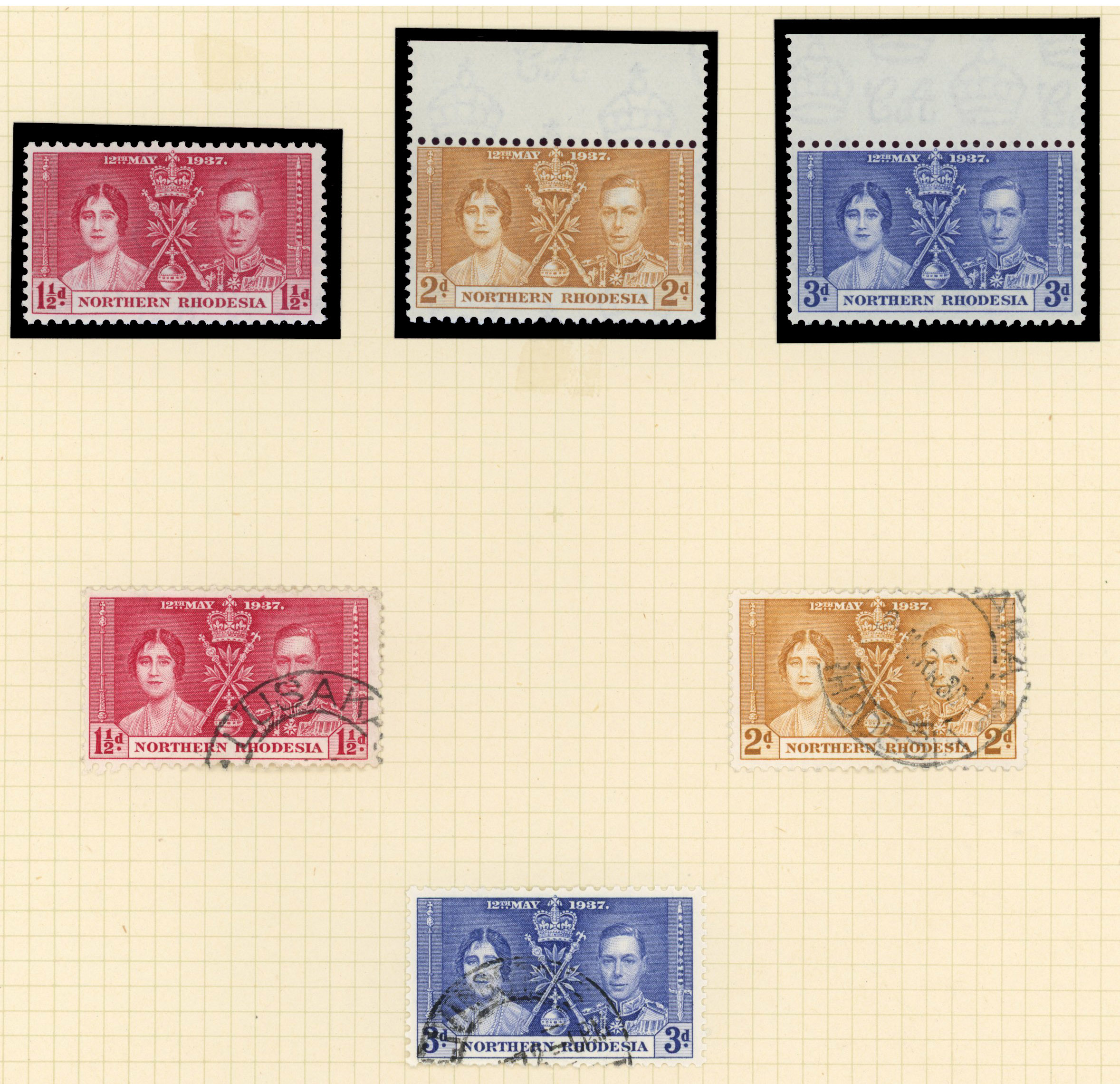 1937-52 mint and used collection arranged on albums leaves