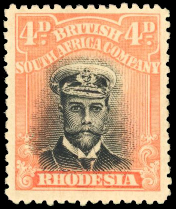 Rhodesia 4d SG 255d Die IIIA mint
