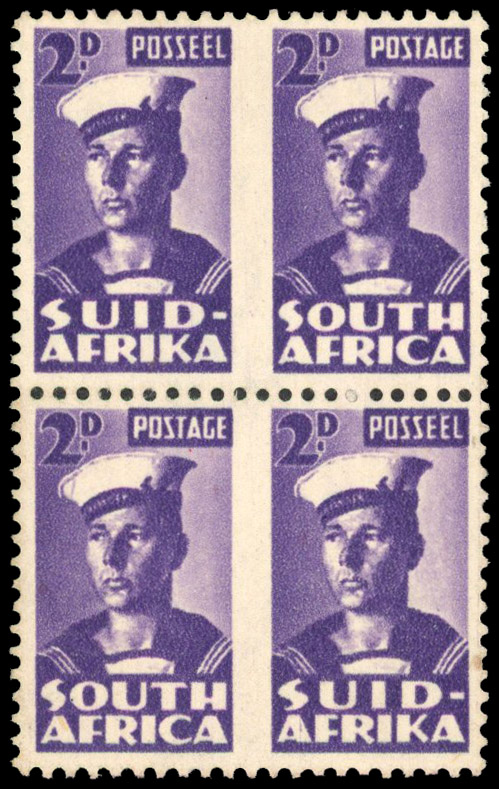 South Africa SG 100b block mint