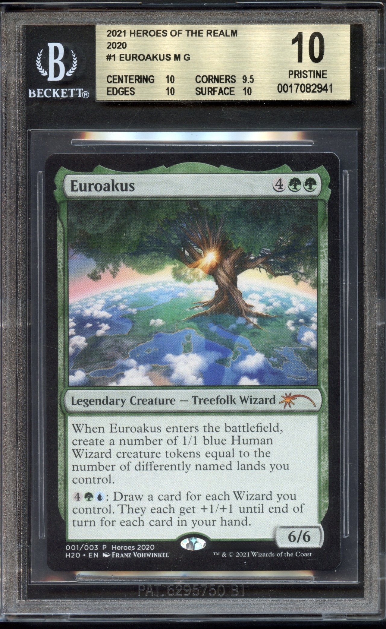 BGS Pristine 10 Euroakus - Heroes of the Realm 2020