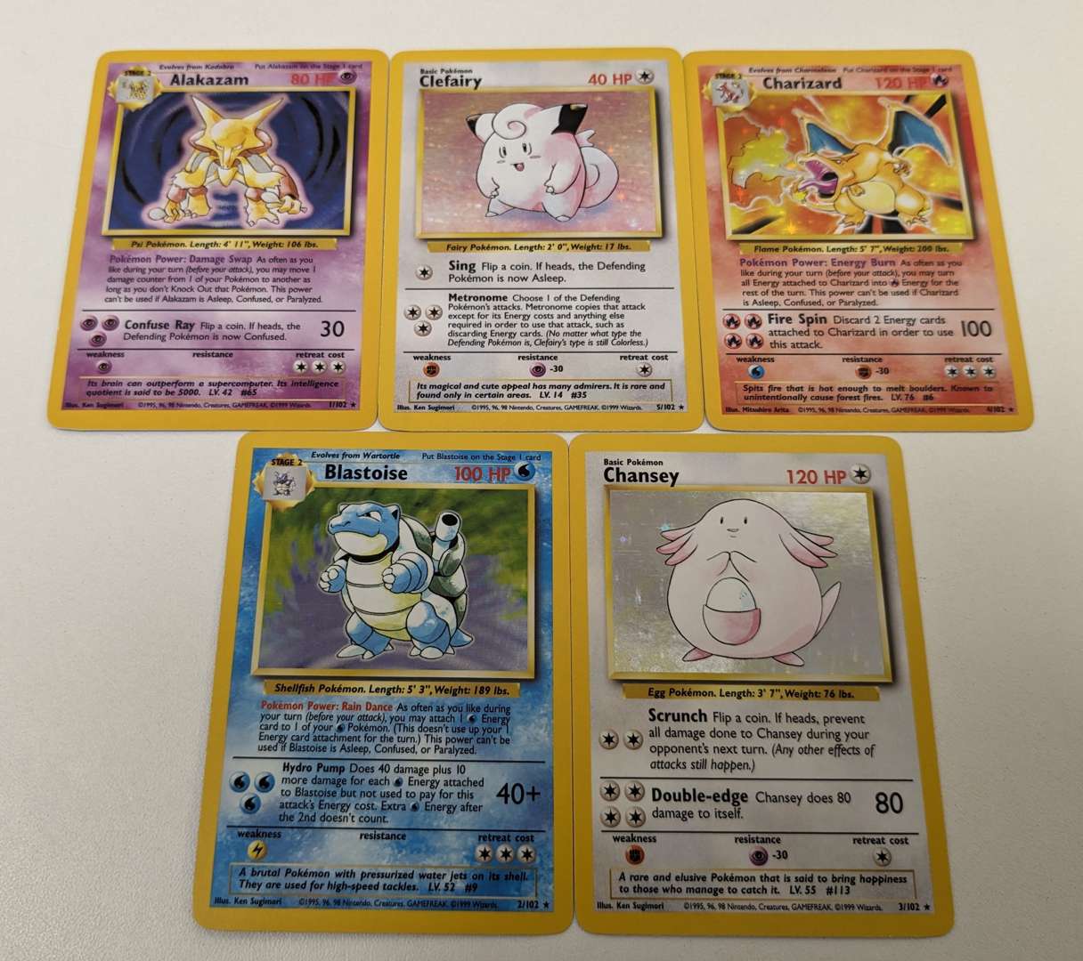 Pokémon TCG - Base Set - 4th Print Unlimited Set 101/102