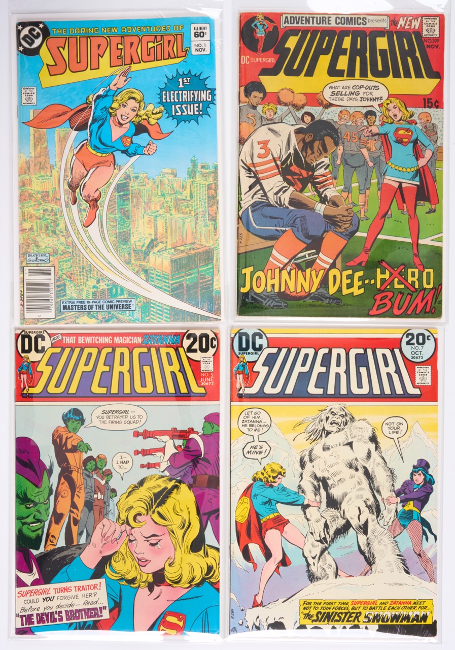 Adventures Comics Presents Supergirl & Supergirl (DC Comics, 1970-1982) Bundle of 5
