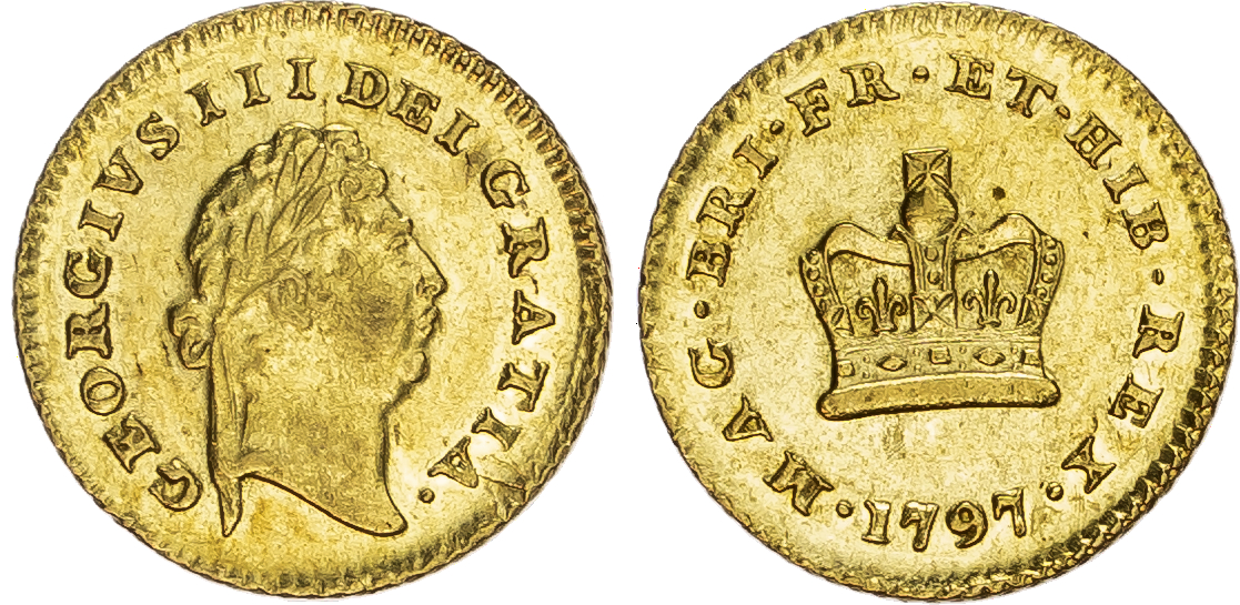 George III (1760-1820), Third Guinea, 1797