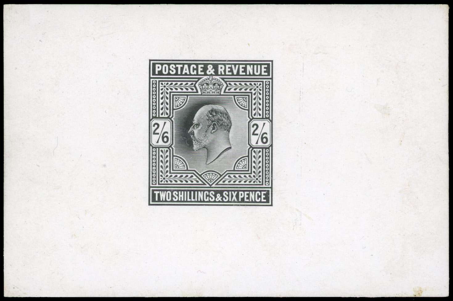 GB SG 260 1901 2s6d die proof