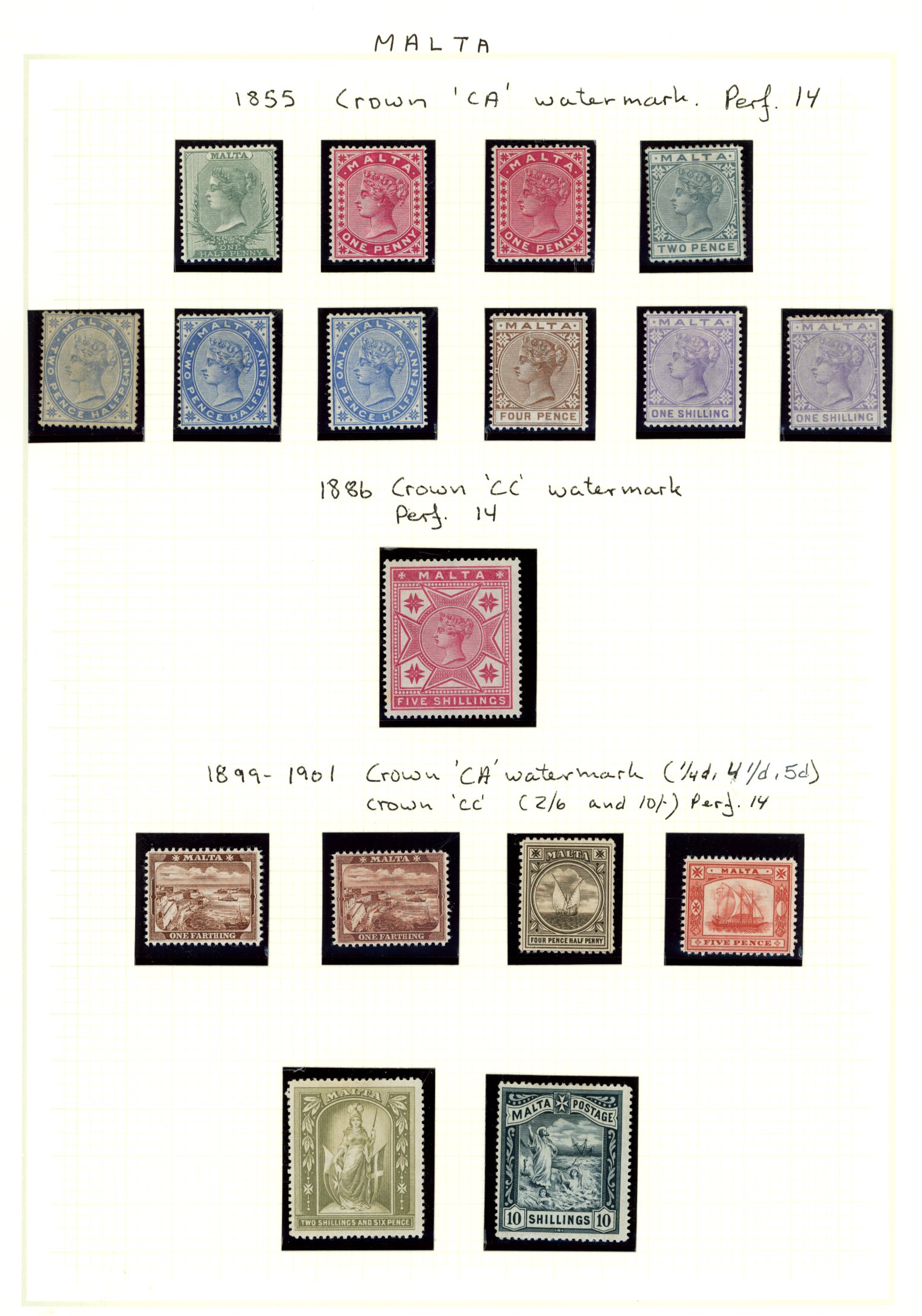 1882-1984 mixed mint and used collection...